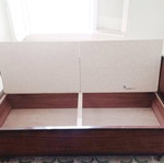 Divan bed used with storage space