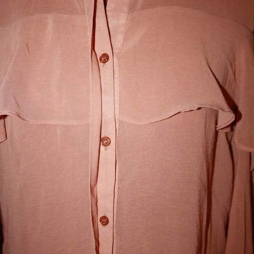Peacocks shirt with open shoulders new, pink, size XL