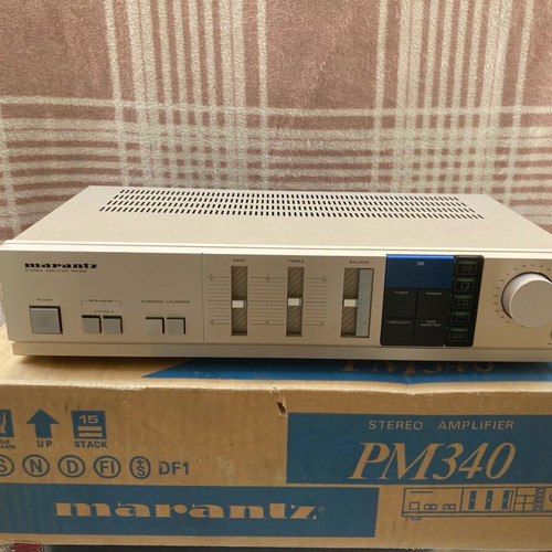 Marantz PM 340 amplifier 1984 new in original box