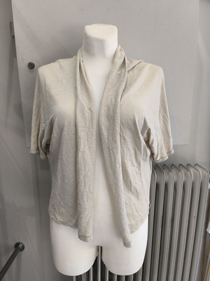 Linen summer cardigan like new, beige, size XL, Riani