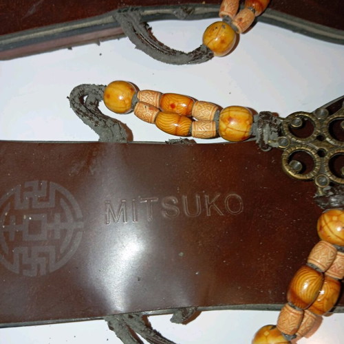 MITSUKO sandals used size 38 brown