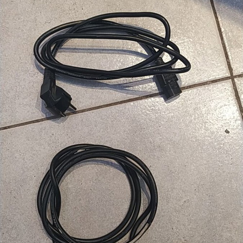 Power cables used, pack of 2
