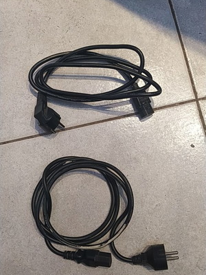 Power cables used, pack of 2