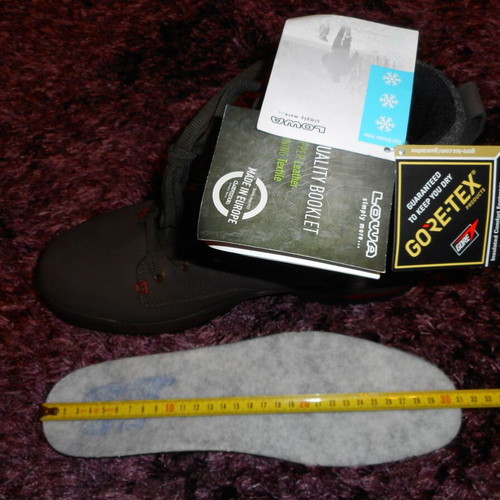 Lowa Oslo GTX Mid new brown casual shoes size 47