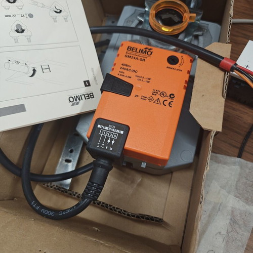 Belimo GM24A-SR Damper Actuator new, 24V AC/DC, 40Nm torque