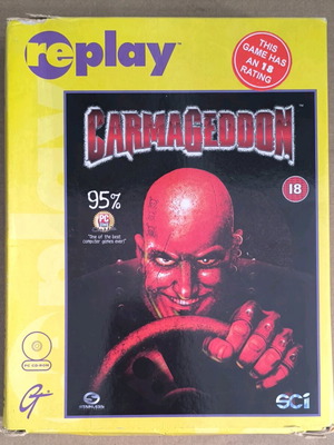 Carmageddon PC CD-ROM used, Big Box Replay/SCI