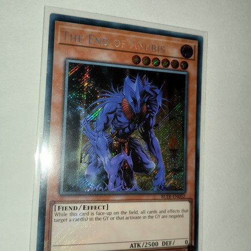 The End of Anubis Secret Rare Yu-Gi-Oh! card
