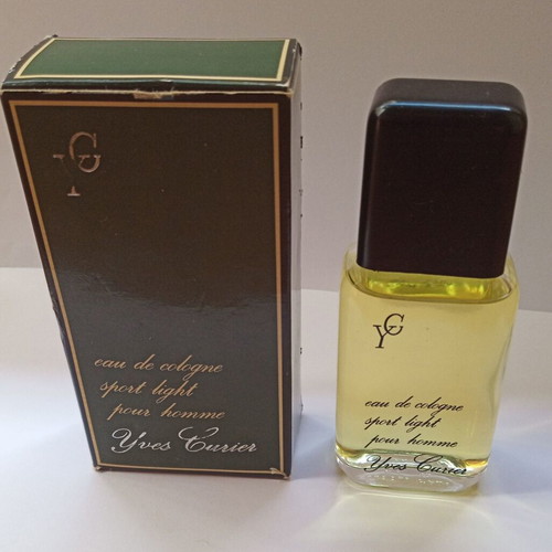 Vintage Yves Curier Sport Light Pour Homme eau de cologne 50 ml like new, men's cologne