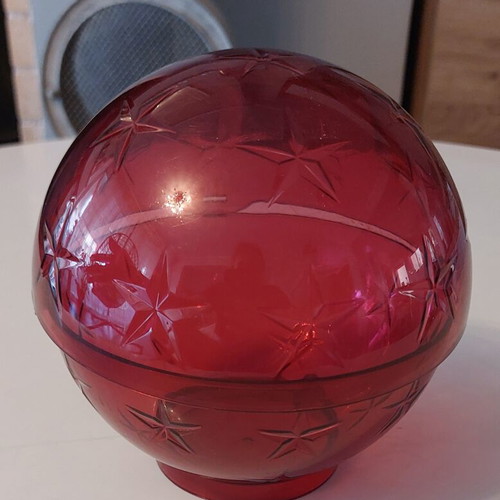 Tupperware Sphere Bowl purple with stars used