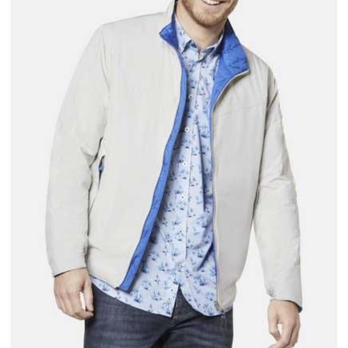 Bugatti Reversible Jacket new, men's sizes L and XL, gray and blue
