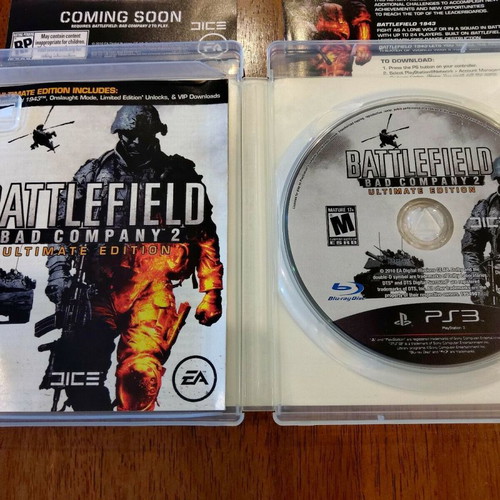 Battlefield games for PlayStation 3 like new, Bad Company, 3, 4