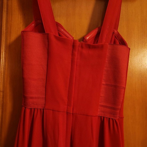 H&M red one-piece jumpsuit like new, size XXS