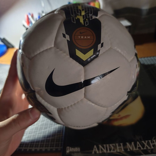 Nike soccer ball leather, barely used