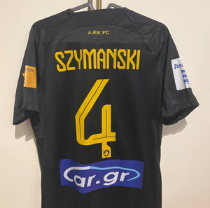 AEK match worn 2023-2024 (SZYMANSKI)