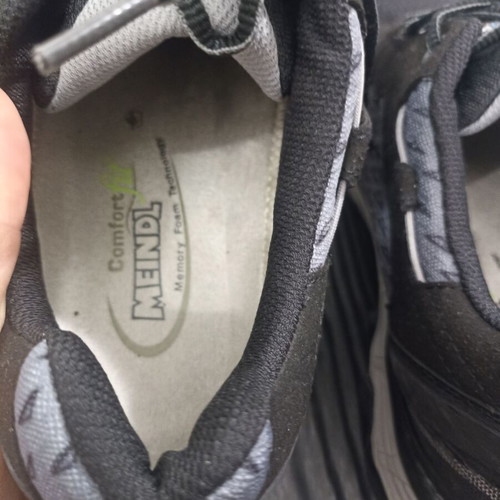 Meindl Activo Sport GTX low hiking shoes, size 45, black/grey