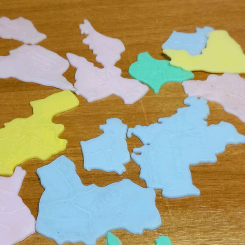 Map puzzle games used