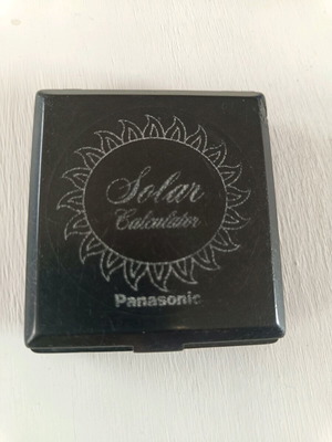 Panasonic calculator 1980 vintage like new