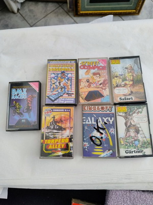 Commodore 16 Retro Video Game Collection used, cassette format