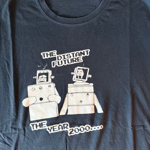 Flight of the Conchords T-shirt used, Sol's, dark grey, size M