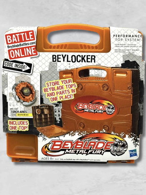 Hasbro Beylocker with storage case for 10 Beyblades and launcher new
