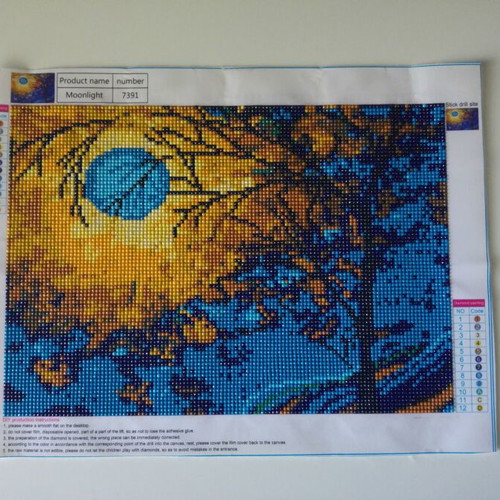 Moonlight Painting new diamond painting with beads