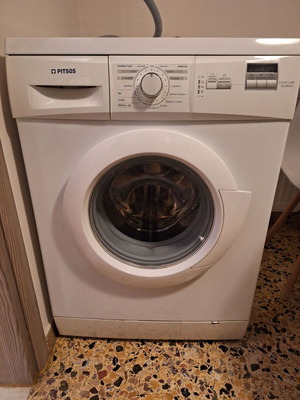 Πλυντήριο Pitsos 7kg μεταχειρισμένο με 13 προγράμματα και 1000 στροφές