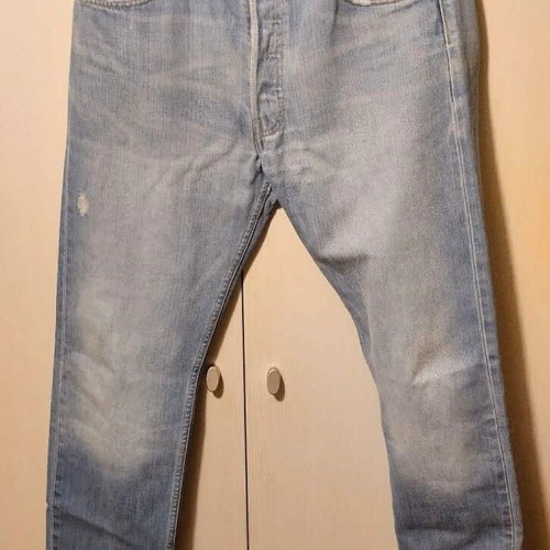Levi's 501 vintage jeans used, size 33/34, blue