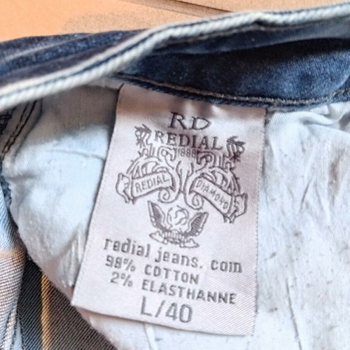 Redial women's jeans size L like new, blue