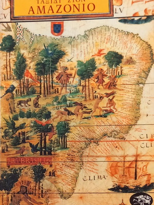 Travel to the Amazon book like new, Greek language