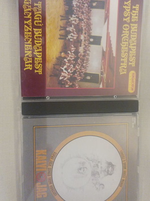 CDs like new, The Budapest Gypsy Orchestra and 2 traditional Hungarian music