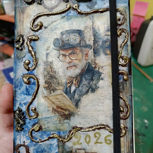 Vintage style notebook new without lines