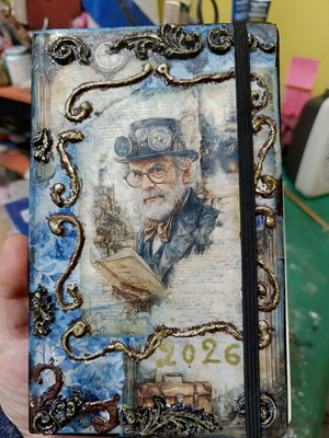 Vintage style notebook new without lines