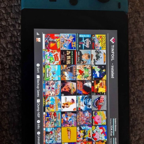 Nintendo Switch 128 GB like new with dock, charger and games