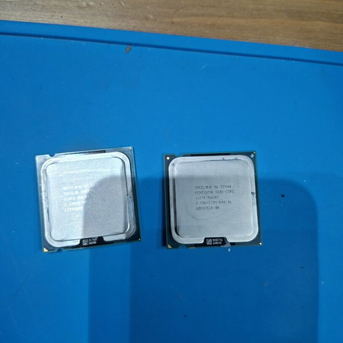 Intel Core 2 Duo E6550 and Pentium Dual-Core E5400 CPUs used, pack of 2