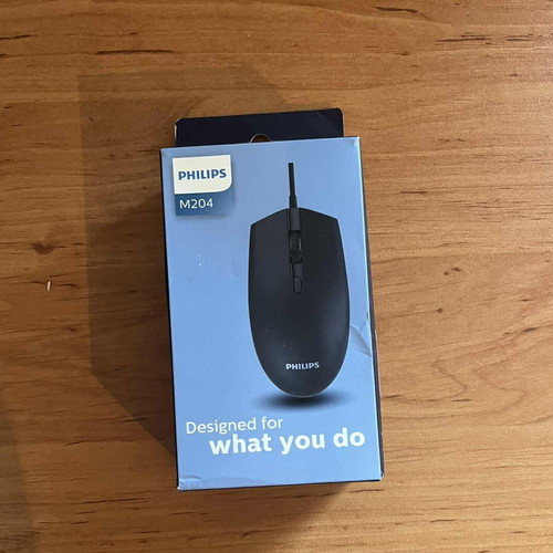 Philips SPK7204 Wired Mouse 1200DPI USB Black