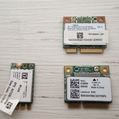 Laptop WiFi Cards pack of 5 like new