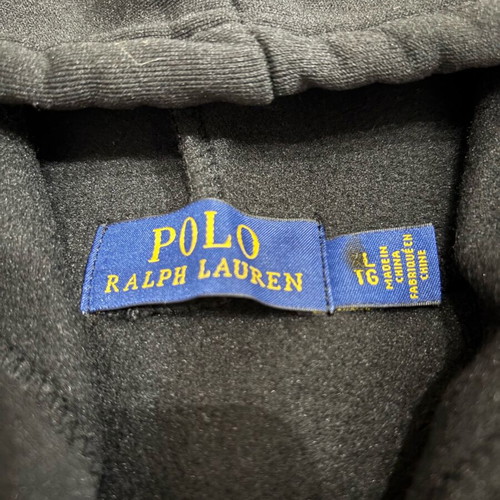 Ralph Lauren Black Zip Hoodie new, size L