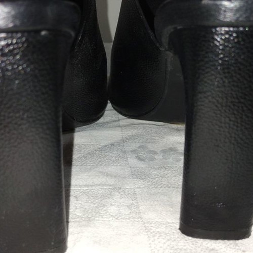 Migato mules used, size 40, black with square heel