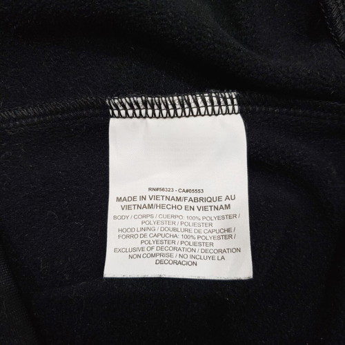 Nike CJ4318 original zip-up hoodie black, like new, size S-XS