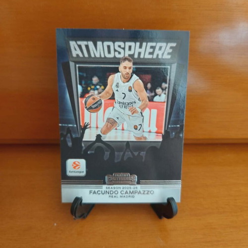 2025-26 Contenders Euroleague Facundo Campazzo Atmosphere Real Madrid new