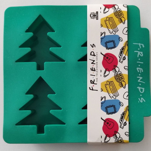 Friends Silicone Mold Christmas Tree Shape new