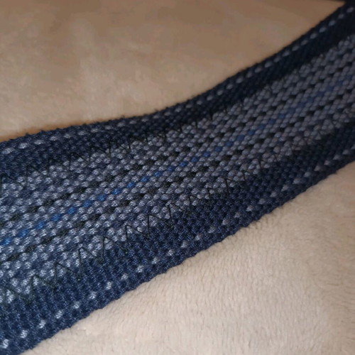 Esprit women's fabric belt blue new, adjustable