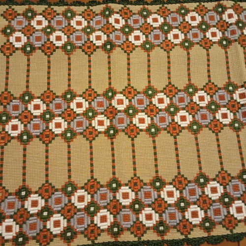 Set of handmade vintage embroideries like new, 1 large and 3 small