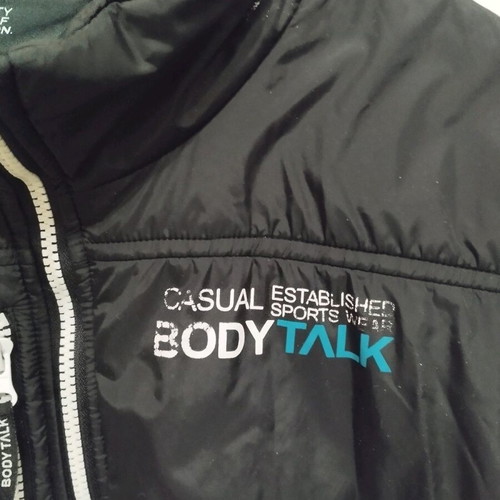 Μπουφάν BodyTalk unisex μεταχειρισμένο, μαύρο με κουκούλα