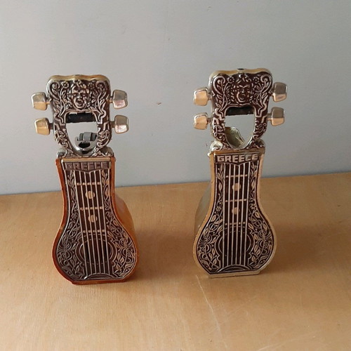 Ouzunis collectible lighter cases, pack of 2, like new