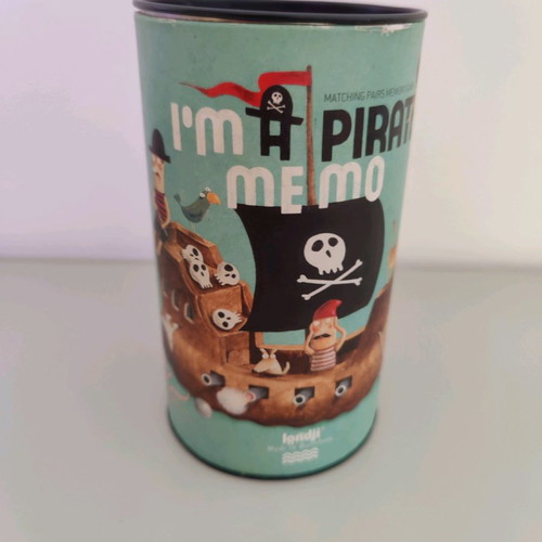 Londji a Pirate Memo board game used with pirates