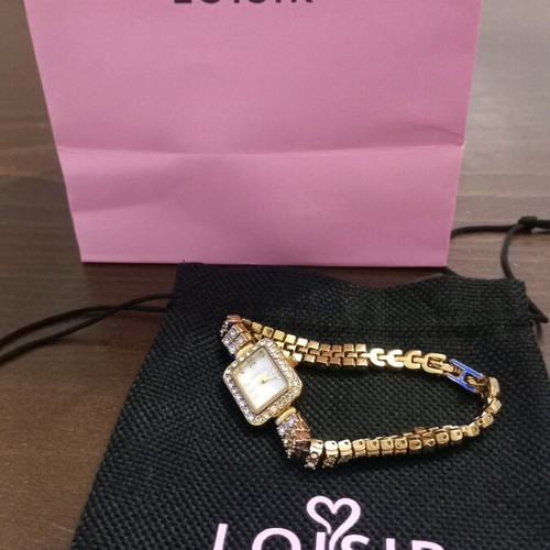 Loisir women's watch new, gold tone
