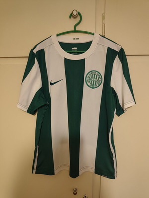 Ferencvaros football jersey, size M, authentic