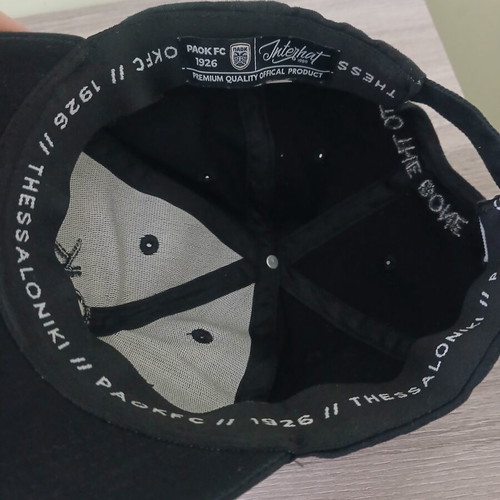 Paok Cap Almost New, Authentic