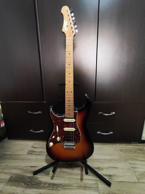 Jet JS-400 LH electric guitar set for left-handed players